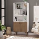 Ver imagem 1 de Estante para Livros Retro 2 Portas Yescasa