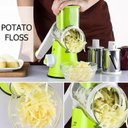 Ver imagem 5 de Maquina Cortador Fatiador De Legumes Cortar Batata Ralador