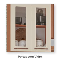 Armário de Cozinha Dáfine 100% MDF Tuboarte 9 Portas e 3 Gavetas - 6