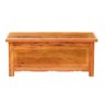 Baú Banco 1 M Madeira Maciça Natural - 1