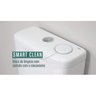 Bacia com Caixa Acoplada Ecoflush 3/6 Lts Smart Clean Saveiro Branco Celite - 2