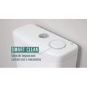Ver imagem 2 de Bacia com Caixa Acoplada Ecoflush 3/6 Lts Smart Clean Saveiro Branco Celite