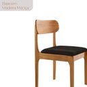 Ver imagem 6 de Conjunto de Mesa de Jantar Bellini Tampo 180cm Laqueado Canto Moeda 6 Cadeiras Bellini Off White/Linho Preto/Imbuia Marrom/Cinamomo/La
