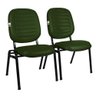 Cadeira Empilhável para Igrejas Evangélicas Linha Holy Verde - 3