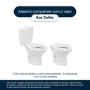 Ver imagem 4 de Assento Sanitário Eco Branco para Vaso Celite