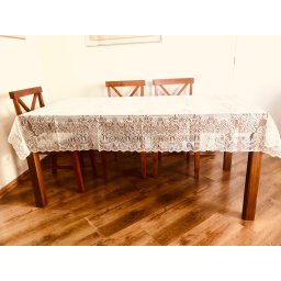 Toalha de Mesa Retangular Renda 2,00 x 1,40 m Kit 2 Unidades - 2