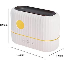 Umidificador de Ar com Difusor de Aroma Led Usb - Quanhe - 2