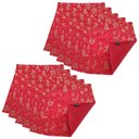 Ver imagem 1 de Jogo Americano Luxo Natalino Decoração Natal Dupla Face 10un