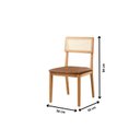 Ver imagem 6 de Conjunto Sala de Jantar Mesa Cone e 4 Cadeiras Ava
