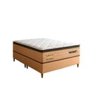 Ver imagem 2 de Conjunto Colchão New Astro Pkt 10 Eps Flex com Box Invertido 158x72cm Luxo Laranja/Branco