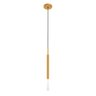Kit 3 Luminárias Pendente de Teto Tubo Difusor Mesa Dourado - 2