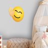 Adesivo de Parede Emoji Olá - 2