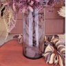 Arranjo de Flores Artificiais com Proteas, Folhas de Guiambé e Gipsofila 67cm | Beleza Atemporal For - 3