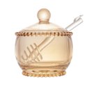 Ver imagem 2 de Meleira Cristal C/colher Pearl Ambar Rojemac 28402