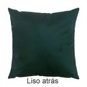 Ver imagem 5 de Kit 2 Capas para Almofada Drapeada em Veludo Quadrada Verde Escuro