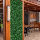 Ver imagem 6 de Kit 23 Quadros Artificiais Samambaia Placa para Jardim Vertical Decorativo Parede Verde Muro Inglês