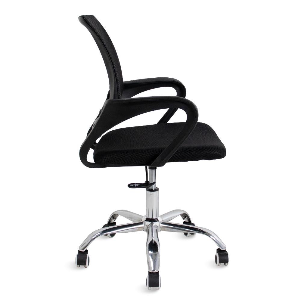 Kit 8 cadeiras de escritório preta Diretor Jadel Healer - 4