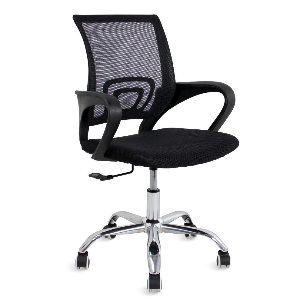 Kit 8 cadeiras de escritório preta Diretor Jadel Healer - 3