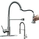 Ver imagem 1 de Torneira Cozinha Goumert Monocomando Misturador Agua Quente Fria Exntesivel Bancada Mesa Pia Moderna