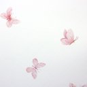 Ver imagem 1 de Papel de Parede Borboleta Rosa + Cola Inclusa