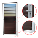 Ver imagem 2 de Porta de Cozinha Alumínio 86 Dir Vrefl.Mix Corten Brimak