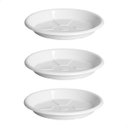 Ver imagem 1 de Kit 3 Pratos para Vaso Redondo Suporte para Planta 27x3,5cm