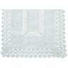 Toalha de Mesa Rendada Jolitex 1,40m X 1,40m 1,40m X 1,40m, Branco Off - 1
