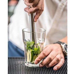 Coqueteleira Inox Copo Duplo Coador Strainer Socador Kit Drinks Bar - 5