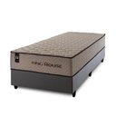 Ver imagem 3 de Conjunto Cama Box Espuma San Diego Bege Solteiro 96x203x67