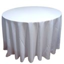 Ver imagem 1 de Toalha de Mesa Redonda 3,00 Rafia: Branco