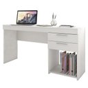 Ver imagem 3 de Conjunto 2 Peças para Escritório com Escrivaninha 120cm e Armário Multiuso Espresso Móveis Branco