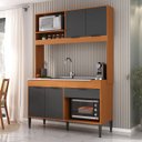 Ver imagem 1 de Cozinha Amaya Compacta Balcão Forno e Micro