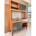 Ver imagem 2 de Cozinha Amaya Compacta Balcão Forno e Micro