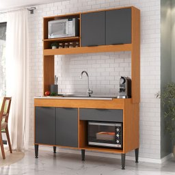 Cozinha Amaya Compacta Balcão Forno e Micro - 9