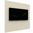 Ver imagem 4 de Painel para TV até 90 Polegadas 100% MDF 222,5cmx250cm Realce Bege Off White