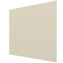 Ver imagem 2 de Painel para TV até 90 Polegadas 100% MDF 222,5cmx250cm Realce Bege Off White