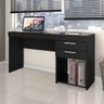 Kit 4 Peças com Mesa para Escritório em L 1, Escrivaninha, Armário Multiuso Aberto e Armário Fechado - 7