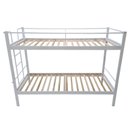 Ver imagem 3 de Conjunto para Quarto 1 Beliche e 1 Escrivaninha 90x45cm Branco