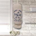 Ver imagem 2 de Puxa Saco Sweet Home 43x22cm Azul