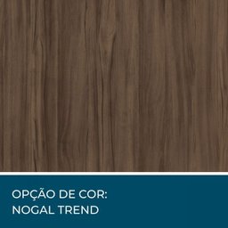 Kit 2 Peças 1 Escrivaninha com Estante 1 Armário 2 Portas Espresso Móveis - 13