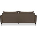 Ver imagem 7 de Sofa Living 3 Lugares Nori 200cm Veludo Deluxe 2231 Ezz
