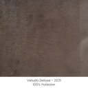 Ver imagem 5 de Sofa Living 3 Lugares Nori 200cm Veludo Deluxe 2231 Ezz