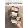 Suporte Porta Papel Higiênico sem Furo Organizaçãodesign Moderno e Praticidade para Seu Banheiro - 5