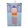 Fone de Ouvido sem Fio I12 Tws Bluetooth com Touch - Rosa - 6