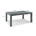 Ver imagem 3 de Mesa Rústica de Jantar 6 Lugares 160cm x 90cm - Cinza