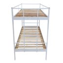 Ver imagem 4 de Conjunto para Quarto 1 Beliche e 1 Escrivaninha 120x45cm Branco