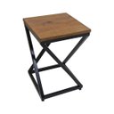 Ver imagem 5 de Mesa em Madeira Pinus c/ Base de Metalon + 4 Banquetas de Metalon e Madeira
