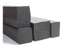 Ver imagem 3 de Perfil de Borracha Esponjoso Vedação Macio 32x32mm - 1m