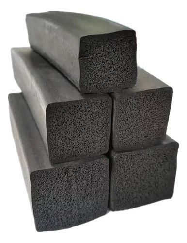 Perfil de Borracha Esponjoso Vedação Macio 32x32mm - 1m - 4