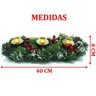 Decoração Arranjo de Mesa para Velas Natalino Castiçal 40cm - 2